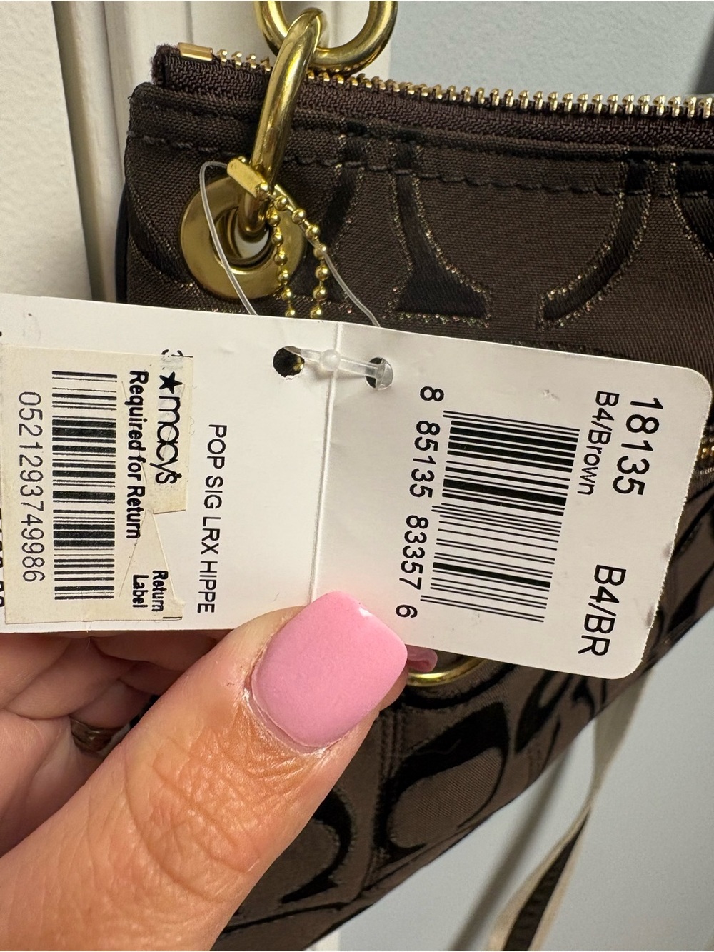 Coach Signature Poppy 2-Way Shoulder Bag 18135 - Picture 3 of 6